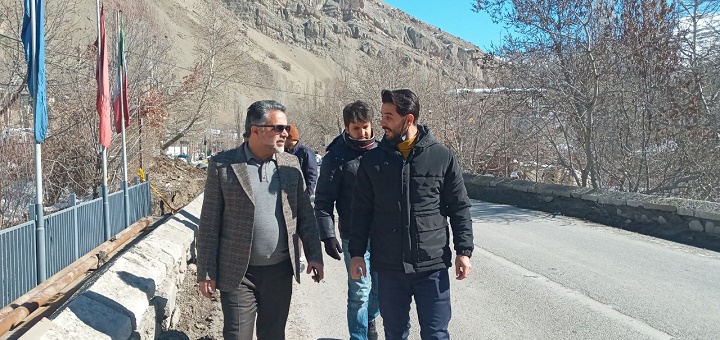 حضور مدیر عامل شرکت گاز استان البرز در محور کرج به چالوس