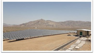 اتصال نیروگاه ۱۰ مگاواتی خورشیدی به شبکه سراسری برق کشور