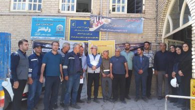 مانور و میز خدمت در روستای فشندك طالقان