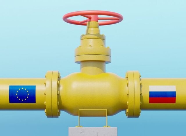 صادرات گاز روسیه به اروپا نصف شد