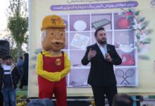 مشارکت شرکت توزیع نیروی برق استان اردبیل در دومین برنامه خیابان ورزش
