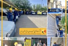 برگزاری سومین مانور جهادی نصب لوازم اندازه‌گیری در مهرشهر استان البرز