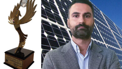 عضو هیات علمی پژوهشگاه مواد و انرژی موفق به کسب تندیس جایزه ملی انرژی‌های تجدیدپذیر ایران شد