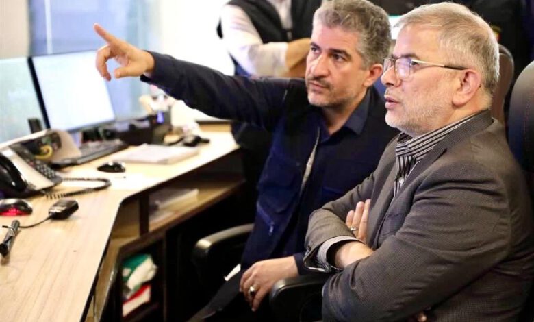 بازدید استاندار البرز از شركت توزیع نیروی برق استان البرز